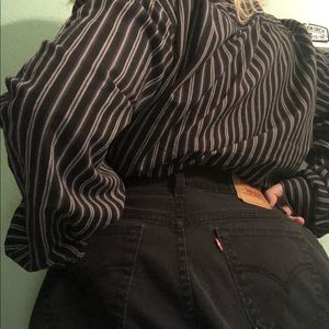 Authentic Levi Black Jeans